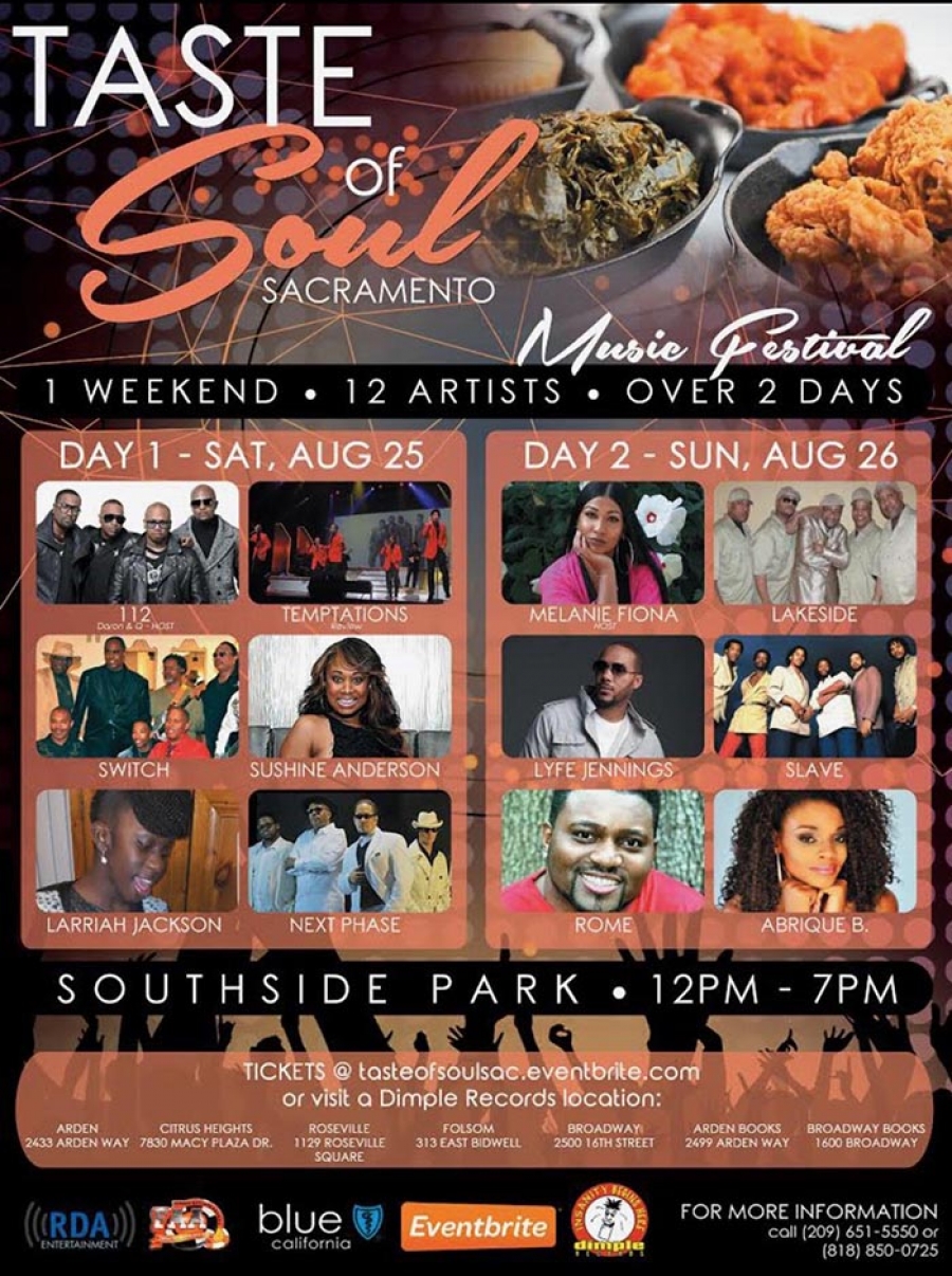 DID YOU KNOW? Taste of Soul Sacramento Music Festival Aug 2526 at