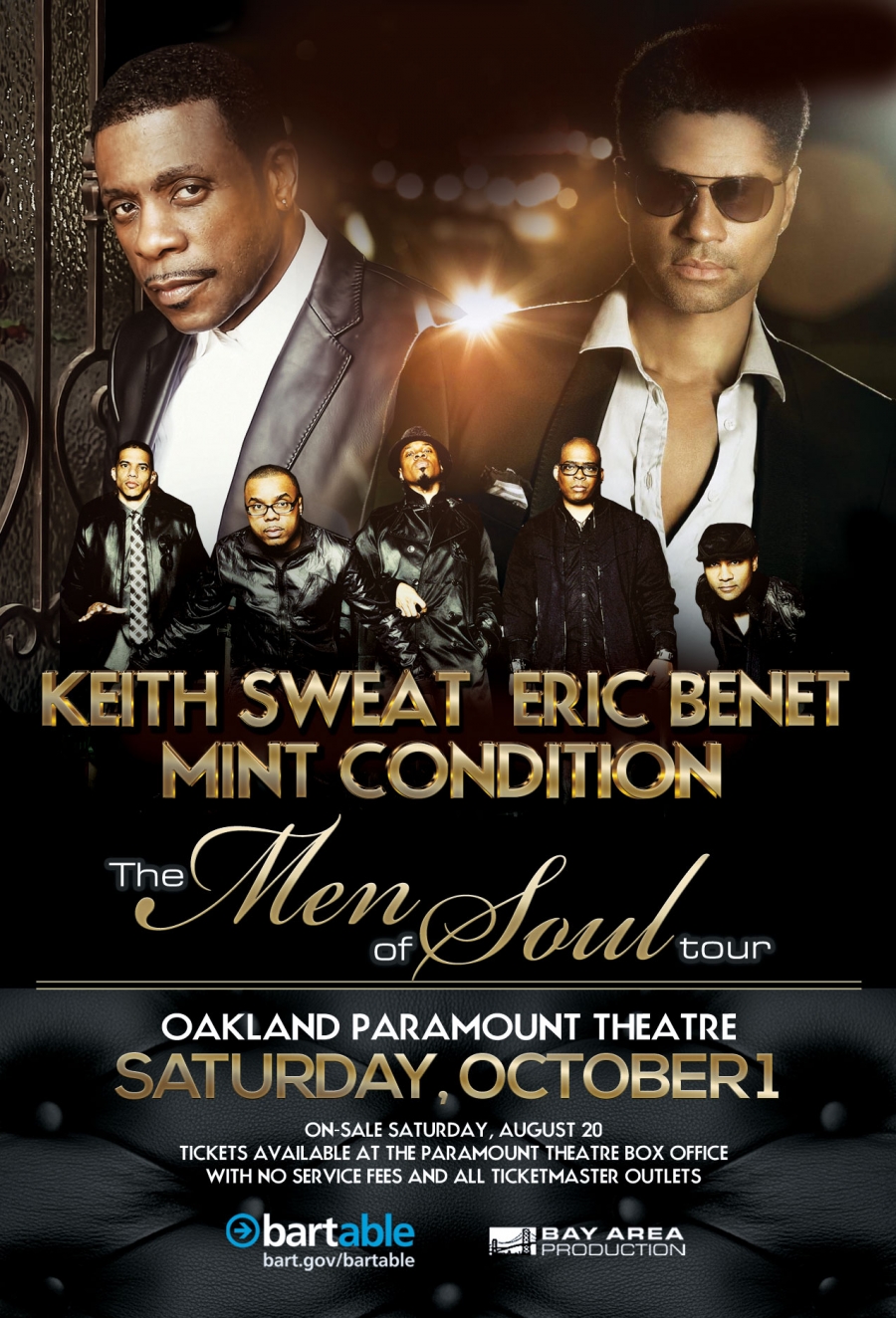 PRESALE Tickets Men of Soul Tour starring Keith Sweat, Eric