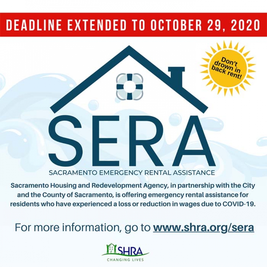 Application deadline extended for Sacramento Emergency Rental