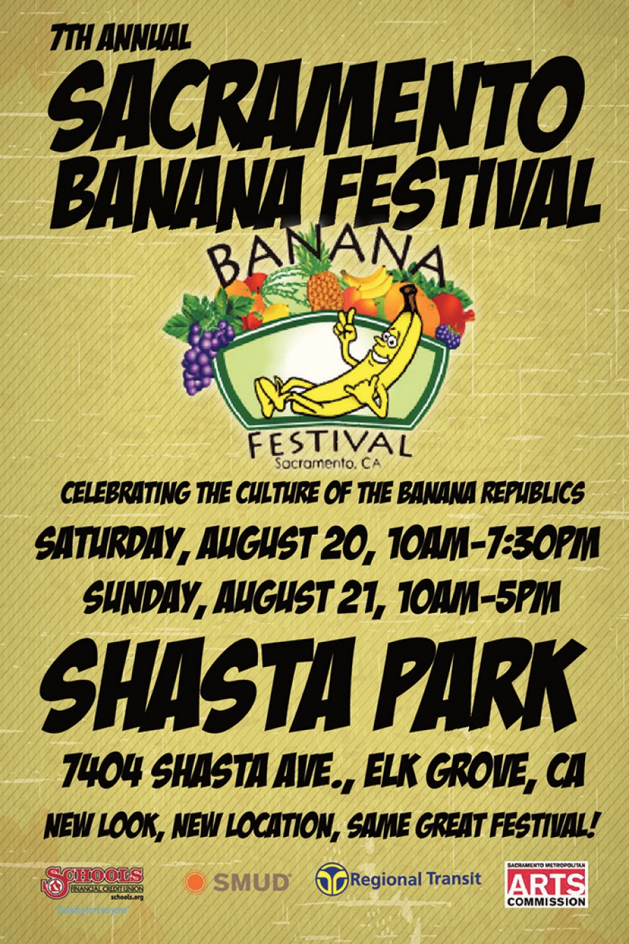 7th Annual Sacramento Banana Festival Sac Cultural Hub