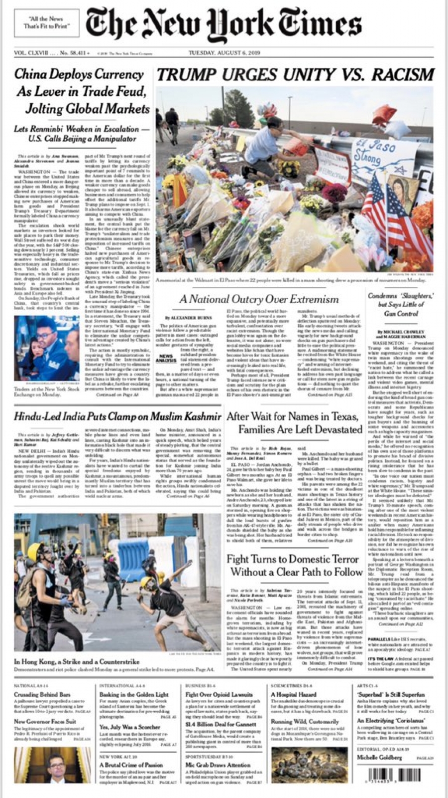 'Unbelievable' New York Times slammed for front page headline after
