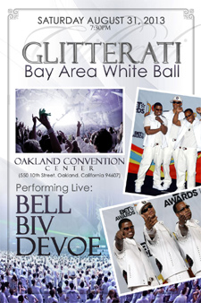 Glitterati Bay Area White Ball