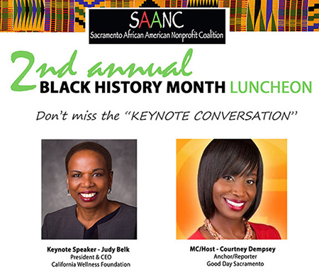 2nd Annual Black History Month Luncheon in Sacramento