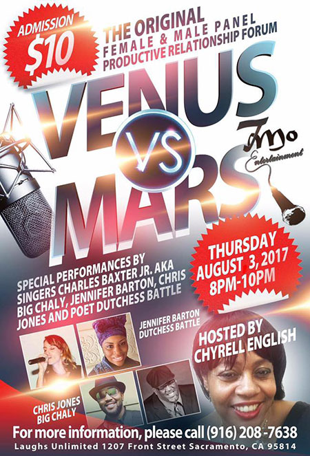 Venus vs Mars event