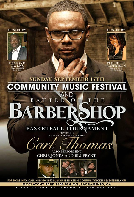 Community Music Festival and BarberShop Basketball Tournament
