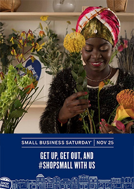 Shop Small Business Saturday November 25