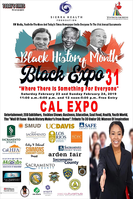 Sacramento Black Expo Feb 23-24 at Cal Expo Exhibit Halls