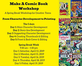 Make A Comic Book Workshop