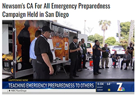 CA for All Emergency Preparedness Campaign