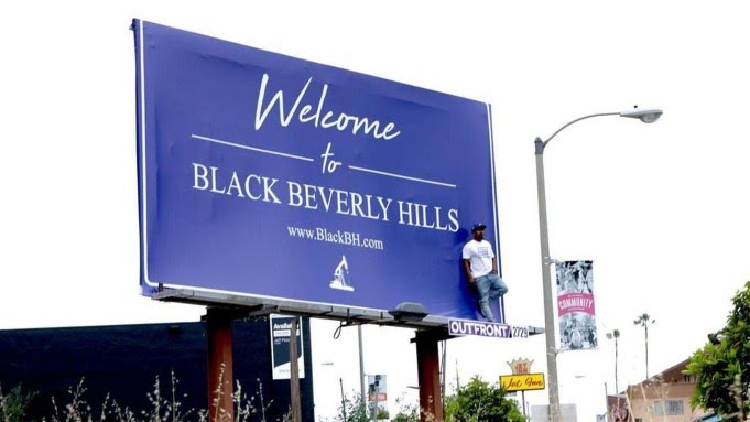 Iconic ‘Welcome to Black Beverly Hills’ Billboard Comes Down