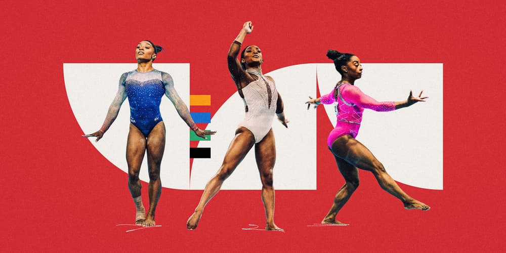 The story in Simone Biles’ new floor routine: The ‘big boss of gymnastics’ is back