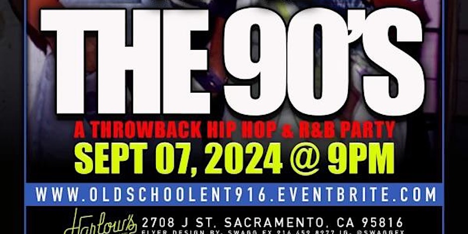 OSE & Tethebartender Prsents: I Love the 90’s a HipHop & RB Throwback