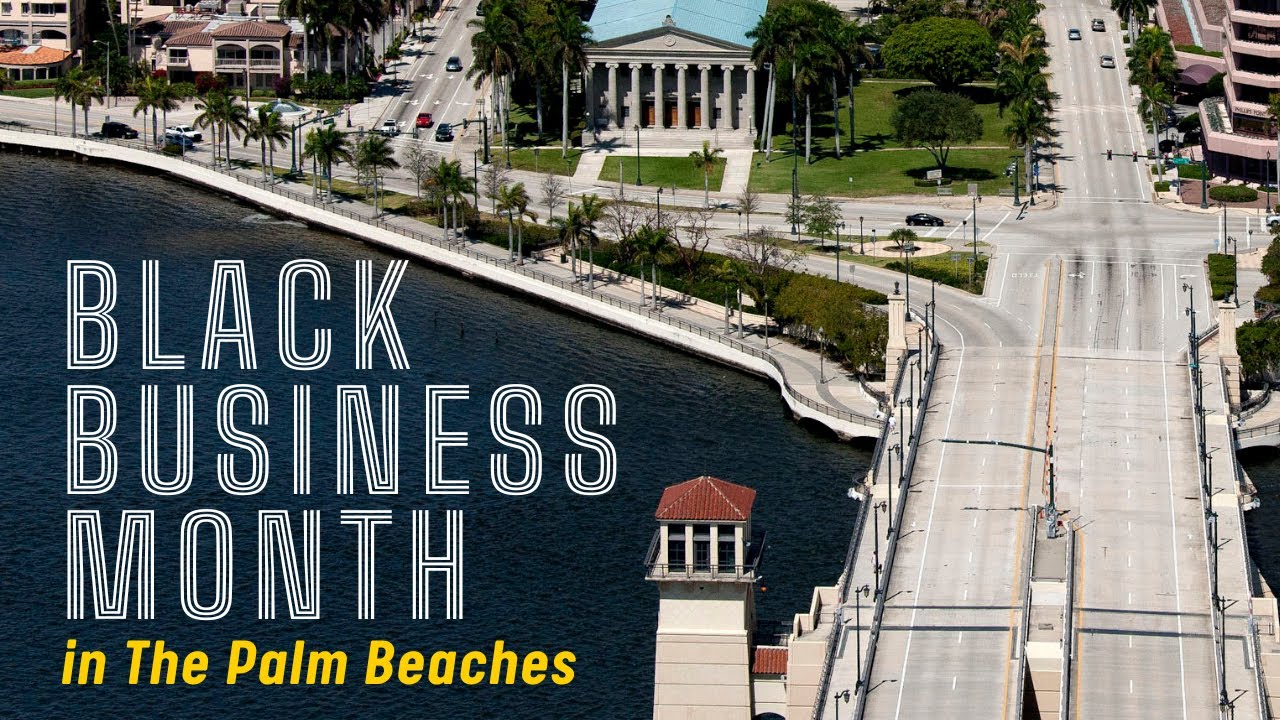 Black Business Month in The Palm Beaches PBTV Watch Party