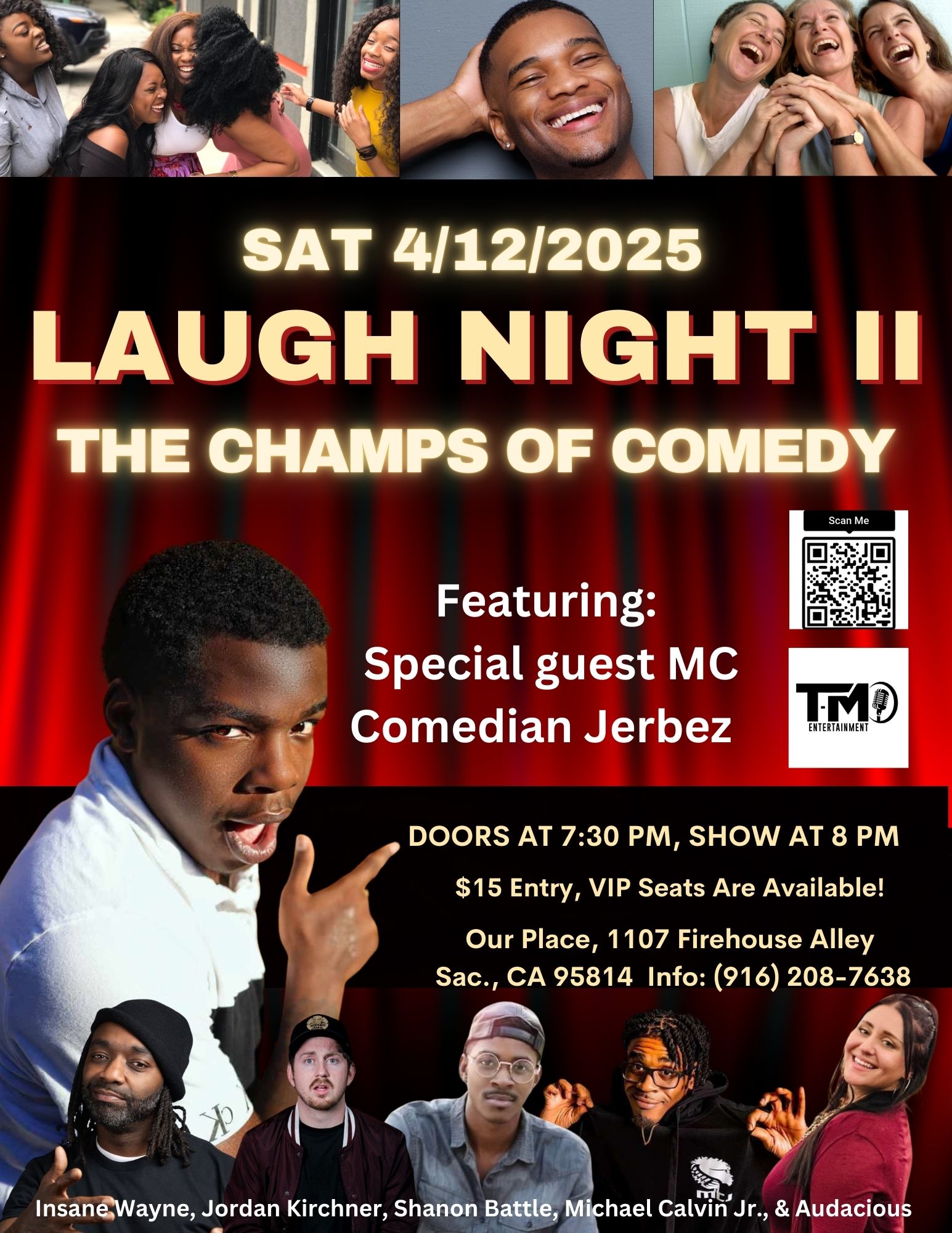 The Champs of Comedy “Laugh Night II”