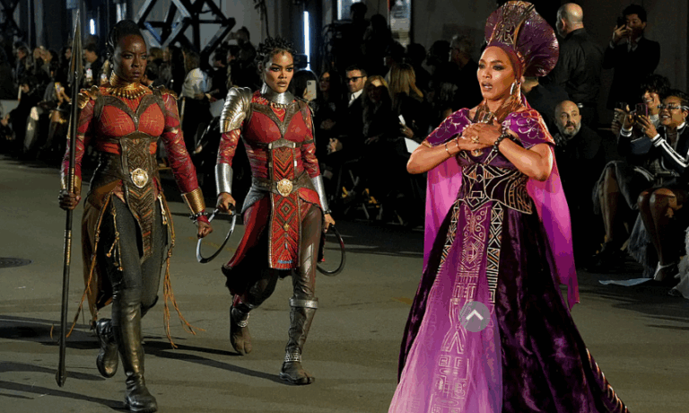 Teyana Taylor, Angela Bassett and Danai Gurira turn Vogue World into Wakanda with Black Panther tribute