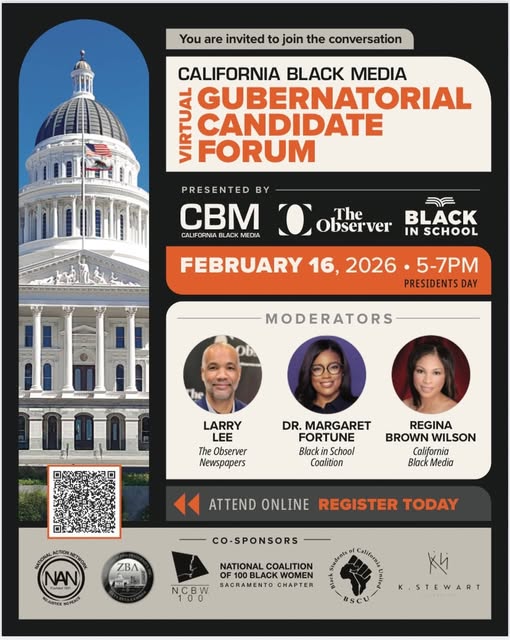 California Black Media Virtual Gubernatorial Candidate Forum