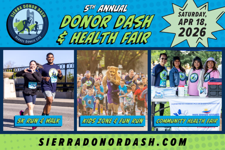 2026 Sierra Donor Dash 5K & Health Fair