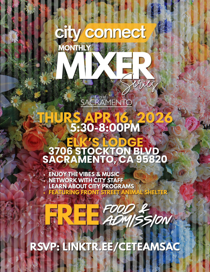 Sacramento, Let’s Connect 🤝 Join the CityConnect Mixer April 16
