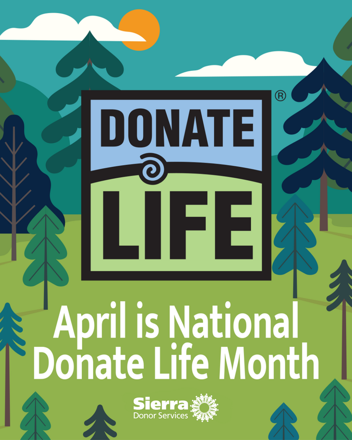 Give the Gift of Life 💙 Join Us This National Donate Life Month