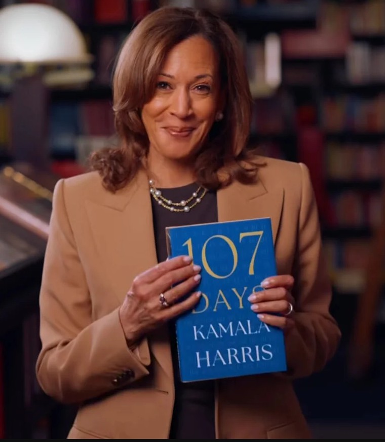 BOOK REVIEW — Kamala Harris’ 107 Days