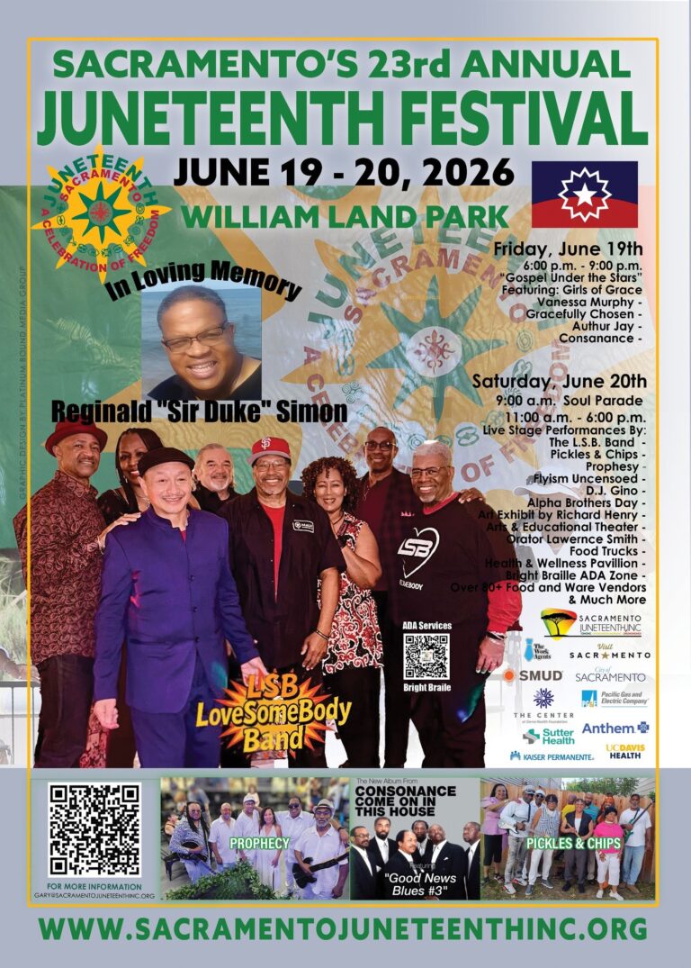 Celebrate Freedom at Sacramento’s 23rd Annual Juneteenth Festival & Black Legends Golf Tournament