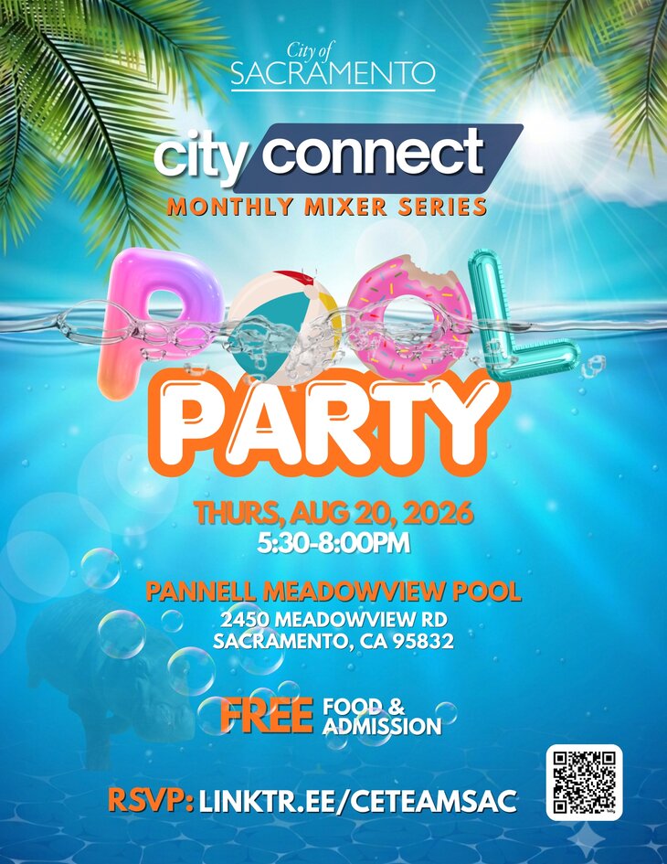 Join Us for Sacramento’s FREE CityConnect Mixer – Aug. 20!