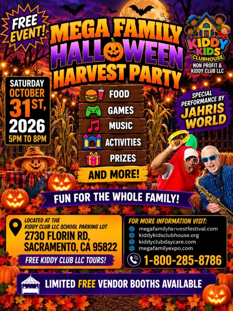 FREE MEGA FAMILY HALLOWEEN HARVEST PARTY!